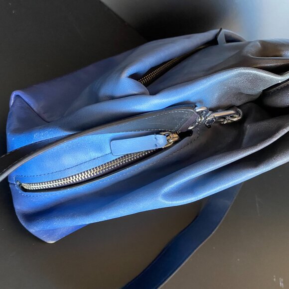 Marc By Marc Jacobs Blue Leather Ombre 2 Way Shoulder Bag - Picture 6 of 12